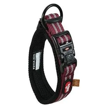 Obojek pro psa Obojek pes BIVOUAK nastavitelný 55-65cm červená Zolux