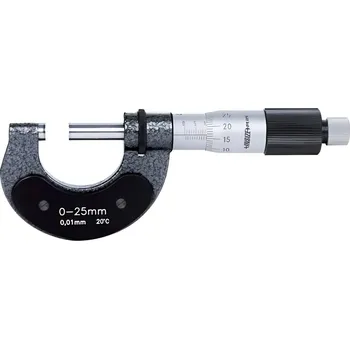 Mechanický mikrometr vnější INSIZE PLUS 3701 Rozsah: 75-100 mm, Typ: Se třecím bubínkem