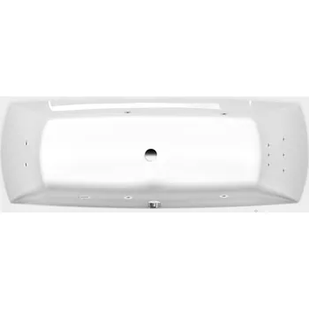 Vana Polysan LILY hydromasážní vana, 170x70x39cm, Attraction Hydro, chrom, 72230.3010