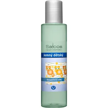Dětský přípravek do koupele Saloos Koupelový jemný dětský olej