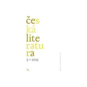 Časopis Česká literatura 5/2023