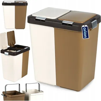 Odpadkový koš Plastový Odpadkový koš Orion 40l bílý