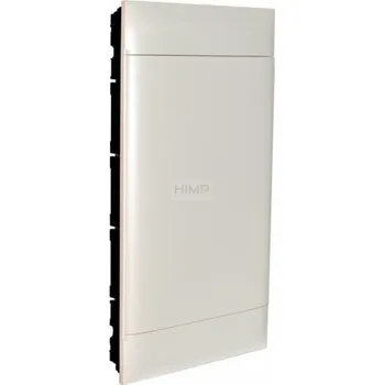 Rozvaděč Legrand PRACTIBOX S modulární rozvaděč pod omítku 4x18 bílé dveře 137369