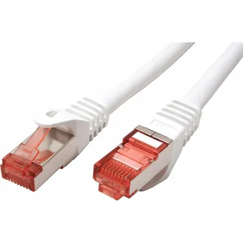 Síťový kabel Patchcord Roline S/FTP 6 RJ45 / RJ45 1 m bílý