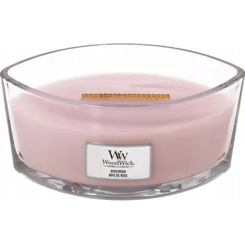Svíčka Tradiční sójová svíčka Woodwick z růžového dřeva 1 ks