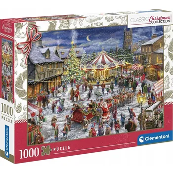Puzzle Puzzle 1000 dílků Klasická Vánoční Kolekce