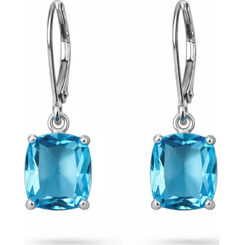 Náušnice Stříbrné náušnice se zirkonem