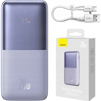 Powerbanka BASEUS POWERBANKA 10000mAh 20W 2xUSB / USB Typ C PD