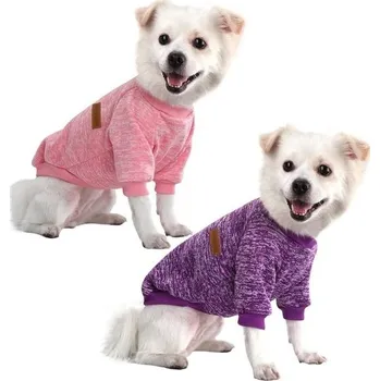 Obleček pro psa Psí svetr, Oblečení pro malé psy, Čivavy, Mikina s kapucí pro štěňata, Teplý a lehký, s měkkou