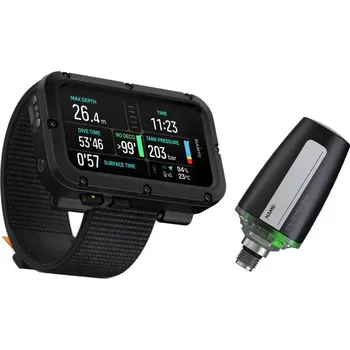 Potápěčský počítač Potápěčský počítač diving Suunto NAUTIC Textile Strap + sonda Tank Pod Multi