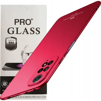 Pouzdro na mobilní telefon Zadní Kryt Audioimp pro Xiaomi Redmi Note 11S červený