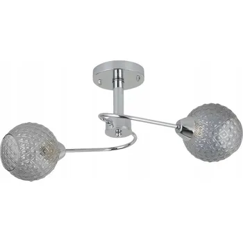 Stropní svítidlo přisazené Eko-Light 60 W E27 24 cm stříbrné