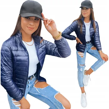 LEHKÁ PROŠÍVANÁ DÁMSKÁ PŘECHODOVÁ BUNDA vel XL