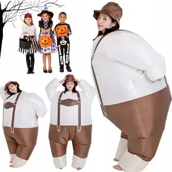 Karnevalový kostým KOSTÝM KOMBINEZA COSPLAY NAFUKOVACÍ SADA HALLOWEEN PŘEVLEK PRO DOSPĚLÉ