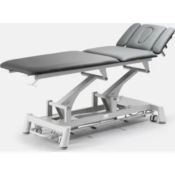 Masáž DDUUEETT Elektrické masážní lehátko TITAN 2211-304F WHITE - ANTHRACITE