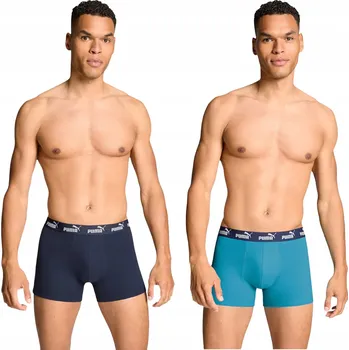 Slipy Pánské boxerky slipy PUMA basic BAVLNA 2 ks (balení) M