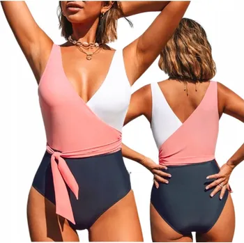 Podprsenka Jednodílné plavky Sapphire růžové barvy, velikost L