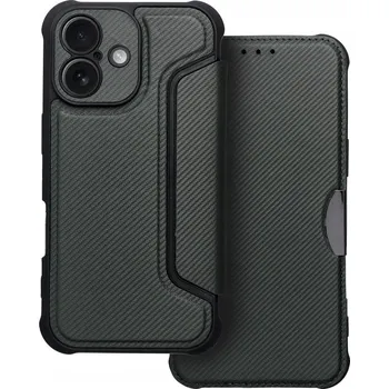 Pouzdro na mobilní telefon Pouzdro s klopou IziGSM pro Apple iPhone 16 Plus, zelené