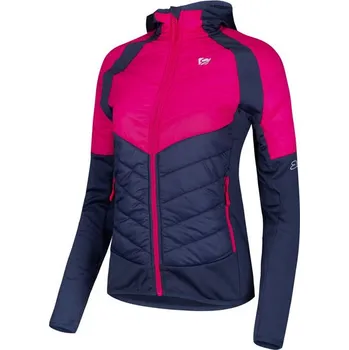 Cyklistická bunda Dámská bunda/mikina ETAPE SIERRA PRO 2.0, magenta/modrá, velikost XXL (materiál NanoLoft s tepelnou izolací )