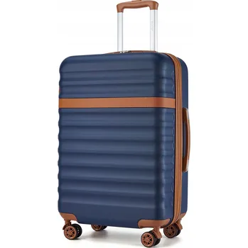 Rozšířitelný ABS+PC kufr Kono s TSA zámkem - 87L - navy