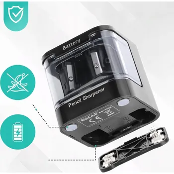 Ořezávátko ELEKTRICKÉ OŘEZÁVÁTKO S DVĚMA OTVORY PRO OŘEZÁVÁNÍ TUŽEK Č. 2