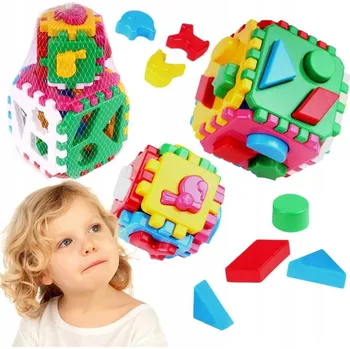 DÁREK PRO HOLČIČKU DÍVKU CHYTRÁ HRAČKA TŘÍDIČ VZDĚLÁVACÍ HRAČKA