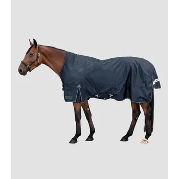 Deka pro koně Výběhová deka se zvýšeným krkem Waldhausen ARCTIC - 0g, tmavě modrá , 125 cm
