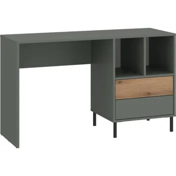 Psací stůl Psací stůl Pozzi - Meble Wojcik Šedozelená-dub coast evoke 120x76.4 cm