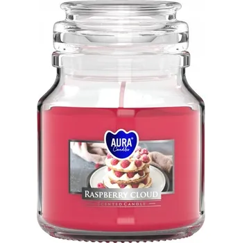 Svíčka Parafínová vonná svíčka Raspberry Cloud Aura 1 ks