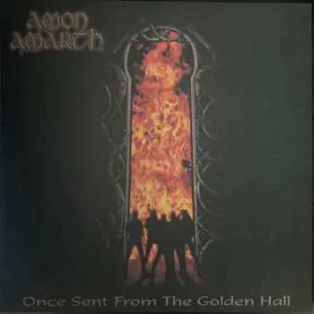 Zahraniční hudba LP Amon Amarth: Once Sent From The Golden Hall 2021 Coloured Clear Red & Blue Marbled Vinyl Limited Edition