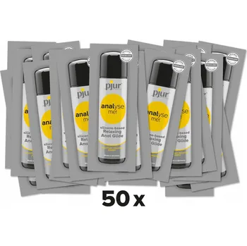 Lubrikační gel Gel Lubrikant pjur analyse me! glide 1,5 ml. balíček 50 kusů