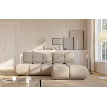 Sedací souprava Rohová sedací souprava SELKIR - béžová, pravý roh