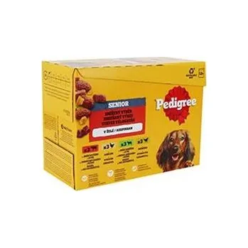 Krmivo pro psa Pedigree kapsa Senior mas.výběr v želé 12x100g