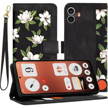 Pouzdro na mobilní telefon Techsuit FlipCraft Nothing CMF Phone 1 Květiny úsvitu