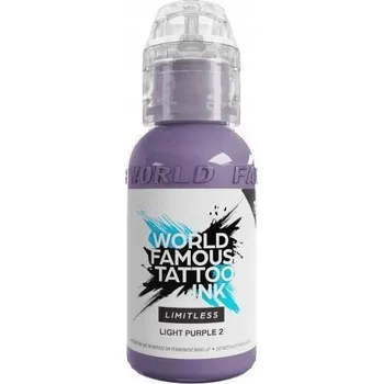 Tetovací barva WORLD FAMOUS LIMITLESS - LIGHT PURPLE 3 - 30ML