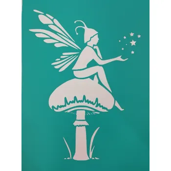 Šablona plastová pro kreativní tvoření lepící - A4 - AC7