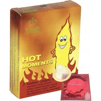 Kondom Kondomy amor HOT moments 3 ks
