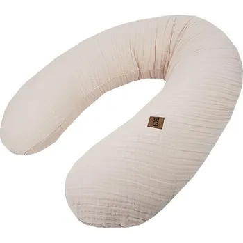 EKO Polštář ke kojení mušelinový Beige 180 cm
