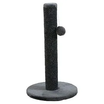 Škrabadlo sloupek OLIVER s míčkem šedá 62cm Zolux