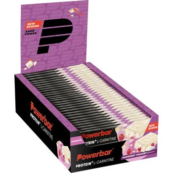 Protein POWERBAR Tyče PowerBar ProteinPlus L-Carnitin - Raspberry-Yoghurt (x30)