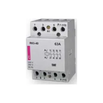 Stykač Eti-Polam Modulární stykač 63A 4Z 0R 230V AC R 63-40 - 002463450