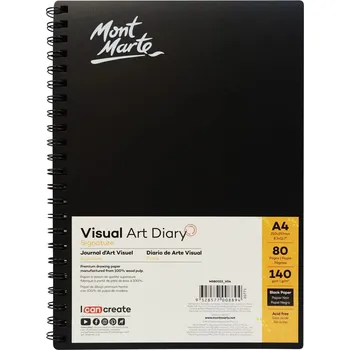 Blok Visual ART Skicák se spirálou Mont Marte A4, 80 stran, 140 g/m²