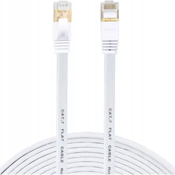 Síťový kabel PLOCHÝ ETHERNETOVÝ KABEL RJ45 CAT7 LAN, 2 m