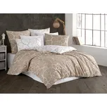 Povlečení bavlna EXCLUSIVE 2x 70x90, 240x200 Misty beige DUO