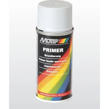 Barva ve spreji Motip Akrylový Základní Nátěr Šedý sprej 00101 150 Ml