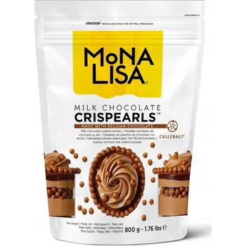 Čokoláda Ozdobné perličky Mona Lisa v mléčné čokoládě 800 g