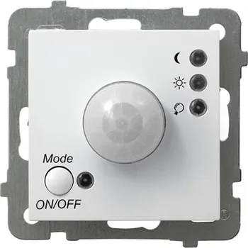 Zabezpečovací technika Pohybový senzor Ospel bílý, pod omítku