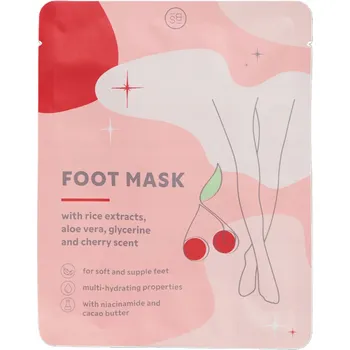 Kosmetika na nohy MASKA NA NOHY 1 pár s vůní Třešně