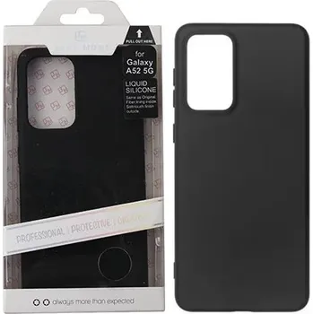 Pouzdro na mobilní telefon Zadní Kryt Just Must pro Samsung Galaxy A52 5G černý