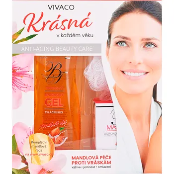 Kosmetika Vivaco Dárková kazeta kosmetiky s mandlovým olejem